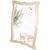 Зеркало навесное Берже 23 слоновая кость 97 см х 67 см, изображение 5 | Интернет магазин мебели и декора LifeDekor