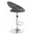 Стул барный DOBRIN MIRA, серый, Вариант: серый, изображение 3 | Интернет магазин мебели и декора LifeDekor