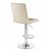 Стул барный DOBRIN KRUGER, кремовый, Вариант: кремовый, изображение 4 | Интернет магазин мебели и декора LifeDekor