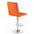 Стул барный DOBRIN KRUGER, оранжевый, Вариант: оранжевый, изображение 4 | Интернет магазин мебели и декора LifeDekor