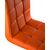 Стул барный DOBRIN KRUGER, оранжевый, Вариант: оранжевый, изображение 7 | Интернет магазин мебели и декора LifeDekor