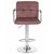 Стул барный DOBRIN KRUGER ARM, пудрово-розовый велюр (MJ9-32), Вариант: пудрово-розовый велюр (MJ9-32), изображение 6 | Интернет магазин мебели и декора LifeDekor