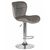 Стул барный DOBRIN BARNY, серый велюр (MJ9-75), Вариант: серый велюр (MJ9-75), изображение 2 | Интернет магазин мебели и декора LifeDekor