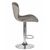 Стул барный DOBRIN BARNY, серый велюр (MJ9-75), Вариант: серый велюр (MJ9-75), изображение 3 | Интернет магазин мебели и декора LifeDekor