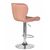 Стул барный DOBRIN BARNY, пудрово-розовый велюр (MJ9-32), Вариант: пудрово-розовый велюр (MJ9-32), изображение 4 | Интернет магазин мебели и декора LifeDekor