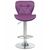 Стул барный DOBRIN BARNY, фиолетовый, Вариант: фиолетовый, изображение 4 | Интернет магазин мебели и декора LifeDekor