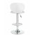 Стул барный DOBRIN ELISA, белый, Вариант: белый, изображение 5 | Интернет магазин мебели и декора LifeDekor