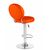 Стул барный DOBRIN MOLLY, оранжевый, Вариант: оранжевый, изображение 4 | Интернет магазин мебели и декора LifeDekor
