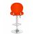 Стул барный DOBRIN MOLLY, оранжевый, Вариант: оранжевый, изображение 5 | Интернет магазин мебели и декора LifeDekor