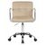 Офисное кресло для персонала DOBRIN TERRY, бежевый велюр (MJ9-10), Вариант: бежевый велюр (MJ9-10), изображение 6 | Интернет магазин мебели и декора LifeDekor