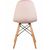 Стул обеденный DOBRIN BENNET, ножки светлый бук, пудрово-розовый велюр (HLR-39), Вариант: ножки светлый бук, пудрово-розовый велюр (HLR-39), изображение 5 | Интернет магазин мебели и декора LifeDekor