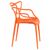 Стул обеденный DOBRIN MASTERS, оранжевый (O-02), Вариант: оранжевый (O-02), изображение 3 | Интернет магазин мебели и декора LifeDekor
