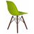 Стул обеденный LMZL-PP623, ножки тёмный бук, цвет сиденья салатовый, Вариант: ножки тёмный бук, цвет сиденья салатовый, изображение 4 | Интернет магазин мебели и декора LifeDekor