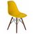 Стул обеденный LMZL-PP623, ножки тёмный бук, цвет сиденья жёлтый, Вариант: ножки тёмный бук, цвет сиденья жёлтый, изображение 2 | Интернет магазин мебели и декора LifeDekor