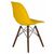 Стул обеденный LMZL-PP623, ножки тёмный бук, цвет сиденья жёлтый, Вариант: ножки тёмный бук, цвет сиденья жёлтый, изображение 4 | Интернет магазин мебели и декора LifeDekor