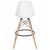 Стул барный LMZL-PP623G, ножки светлый бук, цвет сиденья белый, Вариант: ножки светлый бук, цвет сиденья белый, изображение 5 | Интернет магазин мебели и декора LifeDekor