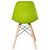 Стул обеденный DOBRIN DSW, ножки светлый бук, цвет салатовый (G-08), Вариант: ножки светлый бук, цвет салатовый (G-08), изображение 5 | Интернет магазин мебели и декора LifeDekor