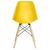 Стул обеденный DOBRIN DSW, ножки светлый бук, цвет жёлтый (Y-01), Вариант: ножки светлый бук, цвет жёлтый (Y-01), изображение 5 | Интернет магазин мебели и декора LifeDekor