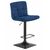 Стул барный DOBRIN DOMINIC, синий велюр (MJ9-117), Вариант: синий велюр (MJ9-117), изображение 2 | Интернет магазин мебели и декора LifeDekor