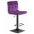 Стул барный DOBRIN DOMINIC, фиолет велюр (MJ9-58), Вариант: фиолет велюр (MJ9-58), изображение 2 | Интернет магазин мебели и декора LifeDekor