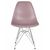 Стул обеденный DOBRIN DSR, ножки хром, цвет сиреневый (P-04), Вариант: ножки хром, цвет сиреневый (P-04), изображение 6 | Интернет магазин мебели и декора LifeDekor