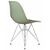 Стул обеденный DOBRIN DSR, ножки хром, цвет мятный (NX-G-09), Вариант: ножки хром, цвет мятный (NX-G-09), изображение 4 | Интернет магазин мебели и декора LifeDekor
