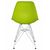 Стул обеденный DOBRIN DSR, ножки хром, цвет салатовый (G-08), Вариант: ножки хром, цвет салатовый (G-08), изображение 5 | Интернет магазин мебели и декора LifeDekor