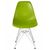 Стул обеденный DOBRIN DSR, ножки хром, цвет салатовый (G-08), Вариант: ножки хром, цвет салатовый (G-08), изображение 6 | Интернет магазин мебели и декора LifeDekor