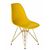 Стул обеденный DOBRIN DSR, ножки золотые, цвет жёлтый (Y-01), Вариант: ножки золотые, цвет жёлтый (Y-01), изображение 2 | Интернет магазин мебели и декора LifeDekor