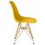 Стул обеденный DOBRIN DSR, ножки золотые, цвет жёлтый (Y-01), Вариант: ножки золотые, цвет жёлтый (Y-01), изображение 3 | Интернет магазин мебели и декора LifeDekor