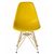 Стул обеденный DOBRIN DSR, ножки золотые, цвет жёлтый (Y-01), Вариант: ножки золотые, цвет жёлтый (Y-01), изображение 6 | Интернет магазин мебели и декора LifeDekor