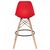 Стул барный DOBRIN DSW BAR, ножки светлый бук, цвет сиденья красный (R-02), Вариант: ножки светлый бук, цвет сиденья красный (R-02), изображение 5 | Интернет магазин мебели и декора LifeDekor