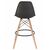 Стул барный DOBRIN DSW BAR, ножки светлый бук, цвет тёмно-серый (GR-04), Вариант: ножки светлый бук, цвет тёмно-серый (GR-04), изображение 5 | Интернет магазин мебели и декора LifeDekor