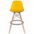 Стул барный DOBRIN DSW BAR, ножки светлый бук, цвет горчичный (Y-03), Вариант: ножки светлый бук, цвет горчичный (Y-03), изображение 5 | Интернет магазин мебели и декора LifeDekor