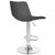 Стул барный DOBRIN TAILOR, серый, Вариант: серый, изображение 3 | Интернет магазин мебели и декора LifeDekor