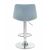 Стул барный DOBRIN TAILOR, пудрово-голубой велюр (MJ9-74), Вариант: пудрово-голубой велюр (MJ9-74), изображение 4 | Интернет магазин мебели и декора LifeDekor