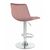 Стул барный DOBRIN TAILOR, пудрово-розовый велюр (MJ9-32), Вариант: пудрово-розовый велюр (MJ9-32), изображение 3 | Интернет магазин мебели и декора LifeDekor