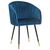 Стул обеденный DOBRIN MARY, синий велюр (1922-20), Вариант: синий велюр (1922-20) | Интернет магазин мебели и декора LifeDekor