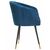 Стул обеденный DOBRIN MARY, синий велюр (1922-20), Вариант: синий велюр (1922-20), изображение 3 | Интернет магазин мебели и декора LifeDekor