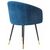 Стул обеденный DOBRIN MARY, синий велюр (1922-20), Вариант: синий велюр (1922-20), изображение 4 | Интернет магазин мебели и декора LifeDekor