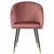 Стул обеденный DOBRIN MARY, бронзово-розовый велюр (1922-17), Вариант: бронзово-розовый велюр (1922-17), изображение 6 | Интернет магазин мебели и декора LifeDekor