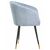 Стул обеденный DOBRIN MARY, серо-голубой велюр (1922-6), Вариант: серо-голубой велюр (1922-6), изображение 4 | Интернет магазин мебели и декора LifeDekor