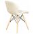 Стул обеденный DOBRIN BUTTERFLY, ножки светлый бук, цвет сиденья кремовый, Вариант: ножки светлый бук, цвет сиденья кремовый, изображение 4 | Интернет магазин мебели и декора LifeDekor