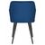 Стул обеденный DOBRIN ROBERT, черные матовые ножки, велюр V108-67 Тёмно-синий, Вариант: черные матовые ножки, велюр V108-67 Тёмно-синий, изображение 5 | Интернет магазин мебели и декора LifeDekor