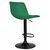 Стул барный DOBRIN TAILOR BLACK, зеленый велюр (MJ9-88), Вариант: зеленый велюр (MJ9-88), изображение 4 | Интернет магазин мебели и декора LifeDekor