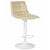 Стул барный DOBRIN TAILOR WHITE, бежевый велюр (MJ9-10), Вариант: бежевый велюр (MJ9-10), изображение 2 | Интернет магазин мебели и декора LifeDekor