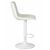 Стул барный DOBRIN TAILOR WHITE, белый PU, Вариант: белый PU, изображение 3 | Интернет магазин мебели и декора LifeDekor