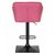 Стул барный DOBRIN RALF, розовый (LAR-106D-17), Вариант: розовый (LAR-106D-17), изображение 5 | Интернет магазин мебели и декора LifeDekor
