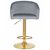 Стул барный DOBRIN DARCY GOLD, серый велюр (1922-19), Вариант: серый велюр (1922-19), изображение 6 | Интернет магазин мебели и декора LifeDekor