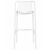 Стул барный DOBRIN CHLOE BAR, белый, Вариант: белый, изображение 5 | Интернет магазин мебели и декора LifeDekor